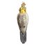 Old World Christmas Bird Watcher Collection Glass Blown Ornaments for Christmas Tree Nymphensittiche, Glas, grau, 5¾"