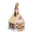Old World Christmas Collection Glas-Ornamente für Weihnachtsbaum, Lebkuchenkirche