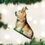 Old World Christmas Christbaumschmuck: Hunde-Kollektion, Glasornamente für Weihnachtsbaum Basset Hound 1.5 x 3 Glitzer Braun