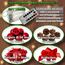 Weihnachtsbaum künstlich (WBD) 120 cm grün mit Weihnachtsdeko rot und Led Lichterkette mit Batteriebox und Fernbedienung künstlicher Christbaum klein Tannenbaum