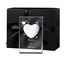 LOOXIS Personalisierte 3D Herz-Gravur im Glas – versch. Motive, Namen, Wunsch-Text – Geschenk-Idee zu Weihnachten, Valentinstag, Jahrestag – für Partner/in, Frauen, Männer – S