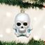 Old World Christmas Ornamente: Halloween-Dekorationen, Glasgeblasene Ornamente für Weihnachtsbaum, Totenkopfknochen