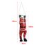 [en.casa] Weihnachtsmann auf Leiter 165cm 120cm Weihnachts Deko Weihnachten Figur Nikolaus