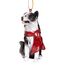 Design Toscano JH576302 Weihnachtsbaumschmuck, Motiv: Boston Terrier