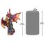 Christbaumschmuck - Sansibar die gotischen Drachen auf Schloss Feiertags-Verzierung - Drache-Statue (Packung mit 2)