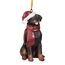 Design Toscano Christmas Ornaments, Weihnachten Rottweiler Ferienhundeornamente