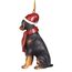 Design Toscano Christmas Ornaments, Weihnachtsdobermann Feiertags-Hundeornamente