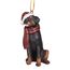 Design Toscano Christmas Ornaments, Weihnachten Rottweiler Ferienhundeornamente