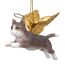 Christbaumschmuck - Ehren Die Feline graue Tabby-Feiertags-Engels-Katzenornamente