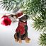 Design Toscano Christmas Ornaments, Weihnachten Rottweiler Ferienhundeornamente