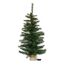 Gartenpirat Künstlicher Weihnachtsbaum 90 cm mit Drahtlichterkette 80 LED warmweiß Christbaum kiefernähnlich mit Frosteffekt beleuchtet batteriebetrieben