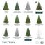 FAIRYTREES Weihnachtsbaum künstlich, Nordmanntanne Premium 180 cm, Naturgetreue Spritzguss Elemente, Künstlicher Weihnachtsbaum mit handgefertigtem Ständer aus Eschenholz