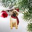 Design Toscano Christmas Ornaments, Weihnachten Mops Ferienhundeornamente
