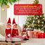 Elves Behavin' Badly Elfen benehmen Sich schlecht – Weihnachts-Weihnachts-Plüschtier mit Smiley-Gesicht – Junge