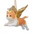 Design Toscano - Katzen-Weihnachtsbaumschmuck - Orange Tabby - Harz - Weihnachten