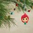 Hallmark Disney Princess 0002HCM6131 Miniatur-Weihnachtsschmuck aus Kunststoff, ca. 4,1 x 5,6 x 3,3 cm, 6 Stück