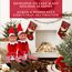 Elves Behavin' Badly Elfen benehmen Sich schlecht – Weihnachts-Weihnachts-Plüschtier mit Smiley-Gesicht – Junge