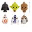 Hallmark Star Wars Characters Miniatur-Weihnachtsschmuck, 6 Stück (0002HCM6129)