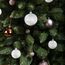 FAIRYTREES Weihnachtsbaum künstlich FICHTE Natur, grüner Stamm, Material PVC, inkl. Holzständer, 220cm