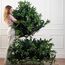 Giulia Grillo Weihnachtsbaum Künstlich 150 cm – Premium Real Touch PE/PVC, 1228 Dichte Zweige, Naturgetreu & Langlebig, Leicht Aufzubauen, Grün