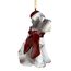 Design Toscano Christmas Ornaments, Weihnachtszwergschnauzer Ferienhundeornamente