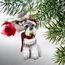 Design Toscano Christmas Ornaments, Weihnachtszwergschnauzer Ferienhundeornamente