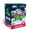 Joiedomi 6 FT Christmas Inflatable Dinosaur with Build-in LEDs, Blow Up Dinosaur with Santa for Christmas Inflatable Outdoor Decoration Xmas Party Decoration (Reiten auf dem grünen Drachen)
