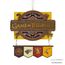 Hallmark Game of Thrones Weihnachtsschmuck, Haus Targaryen, Stark, Lannister und Baratheon