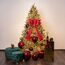 Giulia Grillo Künstlicher Weichnachtsbaum 180 cm Dicht, 1700 Zweige, Weihnachtsbaum Luxury grün mit Spitzen realistisch, PE/PVC, grün