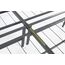 Amazon Basics Klappbares Plattform-Bettgestell, kein Werkzeug für Montage erforderlich, Unterbettaufbewahrung, 90 x 200 x 35.5 cm, Schwarz