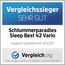 Stabiler Lattenrost 100% BUCHE Lattenrahmen - Kopfteil verstellbar - SCHULTERFRÄSUNG, 7 Zonen, 42 Federleisten, Härte-Regulierung, Mittelgurt - Vario Sleep Best 42® unmontiert (120x200cm)