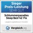 stabiler Lattenrost 100% BUCHE Lattenrahmen - nicht verstellbar, starr - SCHULTERFRÄSUNG, 7 Zonen, 42 Federleisten, Härte-Regulierung, Mittelgurt - FIX SLEEP BEST 42® unmontiert (80x190cm)