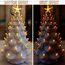 KonohaELF Keramik-Weihnachtsbaum-Ersatz-Leuchtmittel, mittelgroß, gedreht, Kunststoffklammern, Ornamente für Keramikbaum (87 Glühbirnen und 3 Sternspitzen)