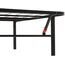 Amazon Basics Klappbares Plattform-Bettgestell, kein Werkzeug für Montage erforderlich, Unterbettaufbewahrung, 90 x 200 x 35.5 cm, Schwarz