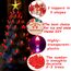 KonohaELF Keramik-Weihnachtsbaum-Ersatz-Leuchtmittel, rot, mittlere Drehung, Kunststoffklammern, Ornamente für Keramikbaum (87 Glühbirnen und 3 Topper-Stern)