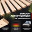 TUGA - Holztech Rollrost Lattenrost 180 x 220cm (90x220 2X) 29mm 500kg stabilster Bettrost Rolllattenrost