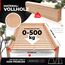 TUGA - Holztech Rollrost Lattenrost 180 x 220cm (90x220 2X) 29mm 500kg stabilster Bettrost Rolllattenrost
