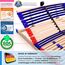 Stabiler Lattenrost 100% BUCHE Lattenrahmen - Kopfteil verstellbar - SCHULTERFRÄSUNG, 7 Zonen, 42 Federleisten, Härte-Regulierung, Mittelgurt - Vario Sleep Best 42® unmontiert (80x190cm)