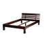 Krok Wood Massivholzbett Julia in Buche, Farbe Dunkle Eiche (140 x 200 cm)