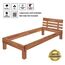 Krok Wood Massivholzbett Julia in Buche 120x220 cm