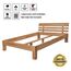 Krok Wood Massivholzbett Julia in Buche 140x220 cm