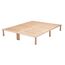 Gigapur G1 26981 Bett | Lattenrost und Bettgestell | Birke Natur Schicht-Holz | Bettrahmen belastbar bis 195Kg | 160 x 200 cm (2 x 80 x 200 cm)