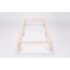 Gigapur G1 26981 Bett | Lattenrost und Bettgestell | Birke Natur Schicht-Holz | Bettrahmen belastbar bis 195Kg | 160 x 200 cm (2 x 80 x 200 cm)