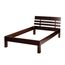 Krok Wood Massivholzbett Julia in Buche, Farbe Dunkle Eiche (90 x 200 cm)