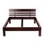 Krok Wood Massivholzbett Julia in Buche, Farbe Dunkle Eiche (140 x 200 cm)