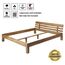 Krok Wood Massivholzbett Julia in Eiche (160 x 200 cm)