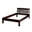 Krok Wood Massivholzbett Julia in Buche, Farbe Dunkle Walnuss (90 x 200 cm)