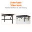 Amazon Basics Bettgestell, Klappbar, Pritsche, Werkzeuglose Montage, Unterbettstauraum, Einzelbett, 90 x 190 x 35.5 cm, Schwarz