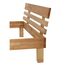 Krok Wood Massivholzbett Julia in Buche 120x220 cm
