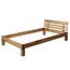 Krok Wood Massivholzbett Julia in Eiche (90 x 200 cm)